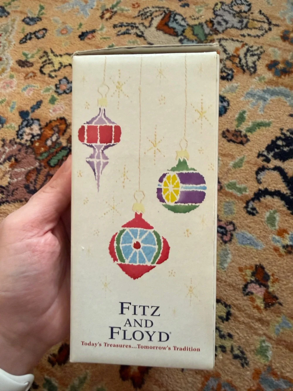 Fitz and Floyd Vintage Santa Ornament